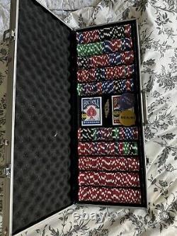 500 piece poker chip set, Multiple Sets! Will Sell Together Or Separately