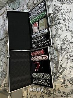 500 piece poker chip set, Multiple Sets! Will Sell Together Or Separately