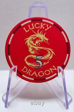 500pc 10g Ceramic Lucky Dragon Poker Chip Set/No Case