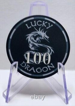 500pc 10g Ceramic Lucky Dragon Poker Chip Set/No Case