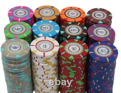 500pc 13.5g Clay Designer Mint Poker Chip Set/No Case