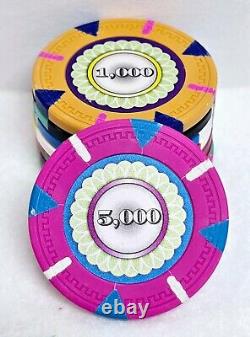 500pc 13.5g Clay Designer Mint Poker Chip Set/No Case