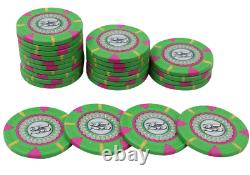 500pc 13.5g Clay Designer Mint Poker Chip Set/No Case