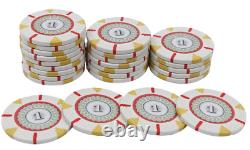 500pc 13.5g Clay Designer Mint Poker Chip Set/No Case