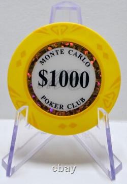 500pc 14g Clay Diamond Monte Carlo Poker Chips