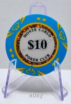 500pc 14g Clay Diamond Monte Carlo Poker Chips