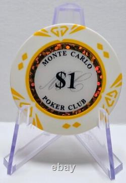 500pc 14g Clay Diamond Monte Carlo Poker Chips