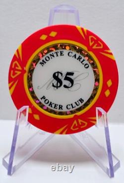 500pc 14g Clay Diamond Monte Carlo Poker Chips
