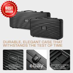 500pc 14g Clay Poker Chips Set Texas Hold'em Numbered Case US