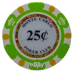 500pc 3-Tone Monte Carlo 14g Clay Chip Set