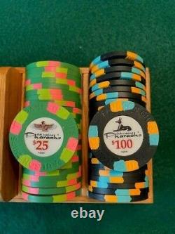 500pc Paulson Poker Chip Set + 100pc Chipco Poker Chip Set
