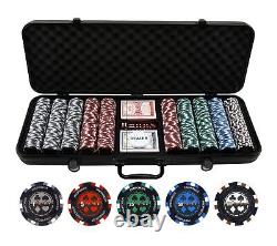 500pc Poker Chips Pro Poker Clay Poker Chip Set Casino Quality Clay Poker