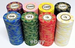 500pc Venerati 10g Ceramic Poker Chip Set