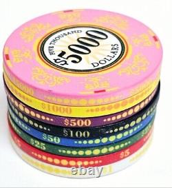 500pc Venerati 10g Ceramic Poker Chip Set