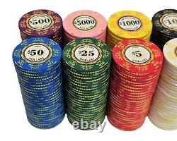 500pc Venerati 10g Ceramic Poker Chip Set