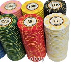 500pc Venerati 10g Ceramic Poker Chip Set