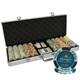 500pcs 14G MONTE CARLO MILLIONS CLAY POKER CHIPS SET by MRC POKER