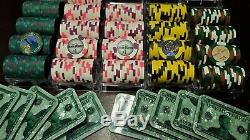 515 Piece Paulson Top Hat & Cane Poker/Casino Chips Custom Cash Game Set