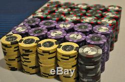 600 BCC Samurai Palace Tournament Chip Set Casino Quality Blue Chip Company