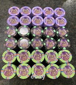 600 Chip Set Of Hollywood Casino Poker Chips