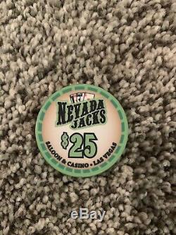 600 Nevada Jacks Poker Chip Set