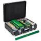 600-Piece Poker Chip Set 14 Gram Claytec Chips With Carrying Case 6 Decks of Cards