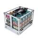 600 count Monaco Club Poker Room Heavyweight 13.5g Chips Set Clear Acrylic Case