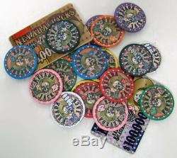 600ct. Nevada Jack Ceramic 10g Poker Chip Set in Aluminum Metal Carry Case