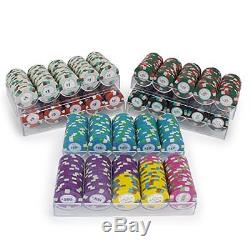600ct. Poker Knights 13.5g Poker Chip Set in Acrylic Carry Case
