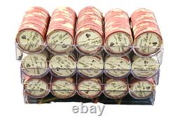 600pc 10g Ceramic Valentino Poker Chip Set/With Case