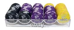600pc 10g Lucky Dragon Ceramic Poker Chip Set/With Case
