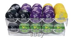 600pc 10g Lucky Dragon Ceramic Poker Chip Set/With Case