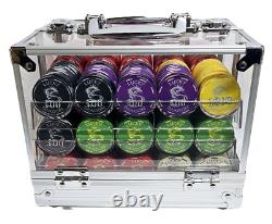 600pc 10g Lucky Dragon Ceramic Poker Chip Set/With Case