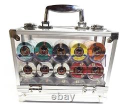 600pc 13.5g Clay Outlaw Poker Chip Set/With Case