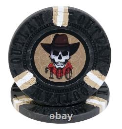 600pc 13.5g Clay Outlaw Poker Chip Set/With Case