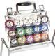 600pc 14g Clay Desert Heat Poker Chip Set/With Case