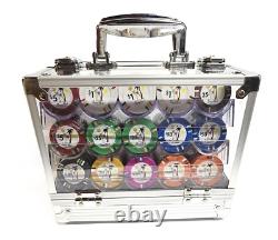600pc 14g Clay Desert Heat Poker Chip Set/With Case