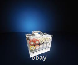 600pc 14g Clay Diamond Monte Carlo Poker Chip Set/With Case