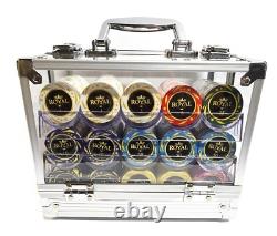 600pc 14g Clay Royal Poker Chip Set/With Case