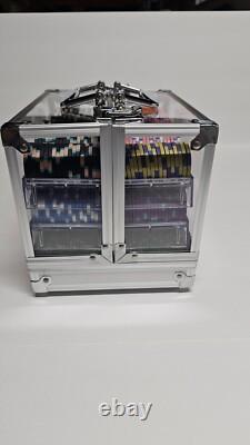 600pc Milano 10g Pure Clay Poker Chip Set