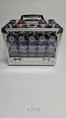 600pc Milano 10g Pure Clay Poker Chip Set