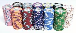 600pc Milano 10g Pure Clay Poker Chip Set
