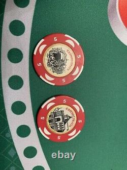 640 Poker Chip Set Casino Praga Bud Jones v7 Poker Chips