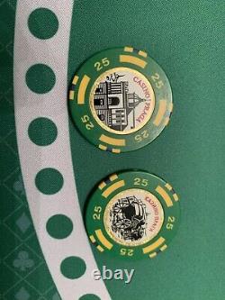 640 Poker Chip Set Casino Praga Bud Jones v7 Poker Chips