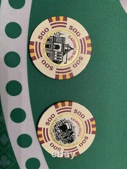 640 Poker Chip Set Casino Praga Bud Jones v7 Poker Chips