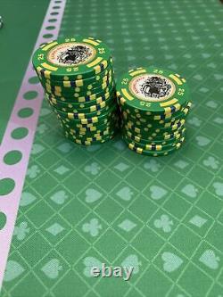 640 Poker Chip Set Casino Praga Bud Jones v7 Poker Chips