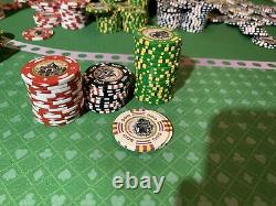 640 Poker Chip Set Casino Praga Bud Jones v7 Poker Chips