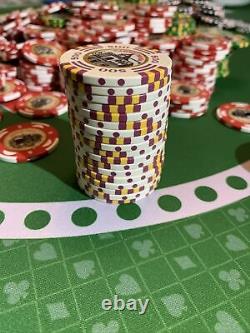 640 Poker Chip Set Casino Praga Bud Jones v7 Poker Chips