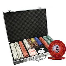 650 14g Las Vegas Casino Clay Poker Chips Set Y9 New Custom Build