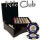 750 Ct Custom Breakout Nile Club Chip Set Mahogany Case
